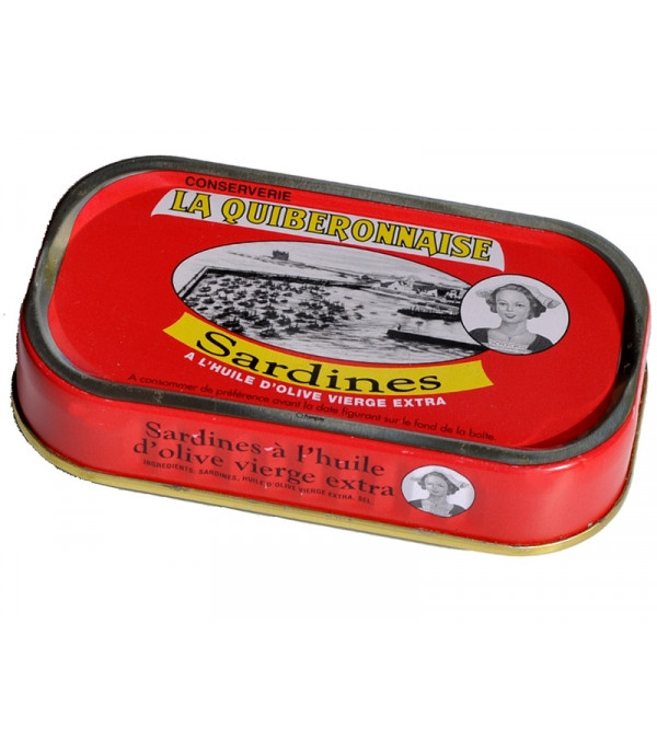Sardines à l’huile d’olive vierge extra 69 g